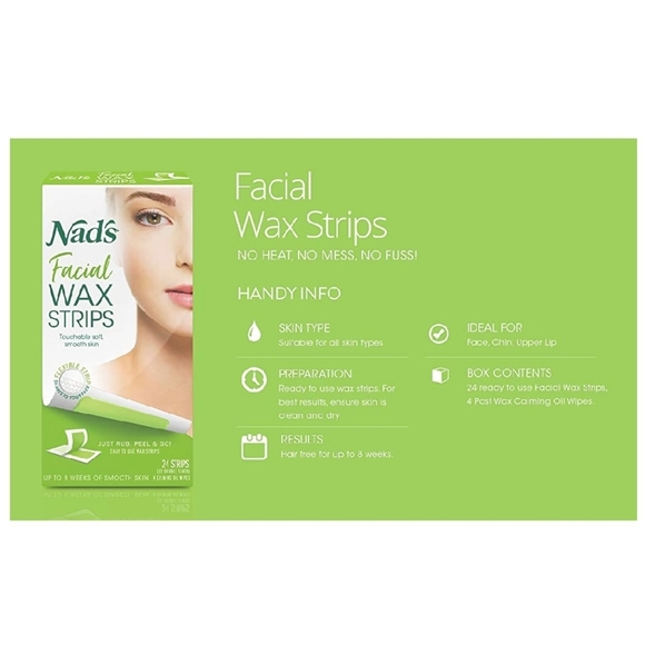 Nads Facial Wax Strips - Picture 5 of 5